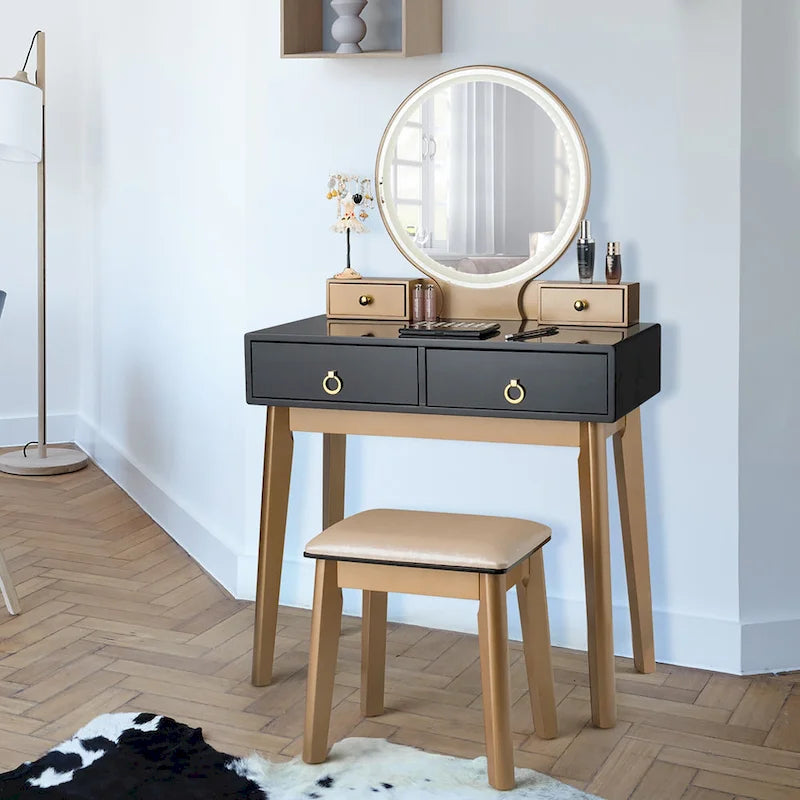 Toeletta Trucco Vanity Touch Screen 3 Modalità di Illuminazione