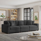 Divano sezionale modulare moderno oversize con cuscini