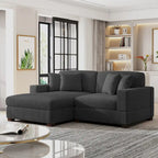 Divano sezionale modulare moderno oversize con cuscini