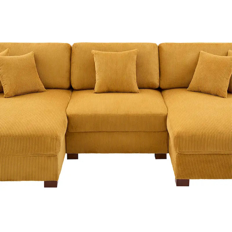 Divano sezionale modulare moderno oversize con cuscini