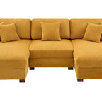 Divano sezionale modulare moderno oversize con cuscini
