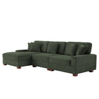 Divano sezionale modulare moderno oversize con cuscini