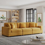 Divano sezionale modulare moderno oversize con cuscini