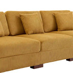 Divano sezionale modulare moderno oversize con cuscini