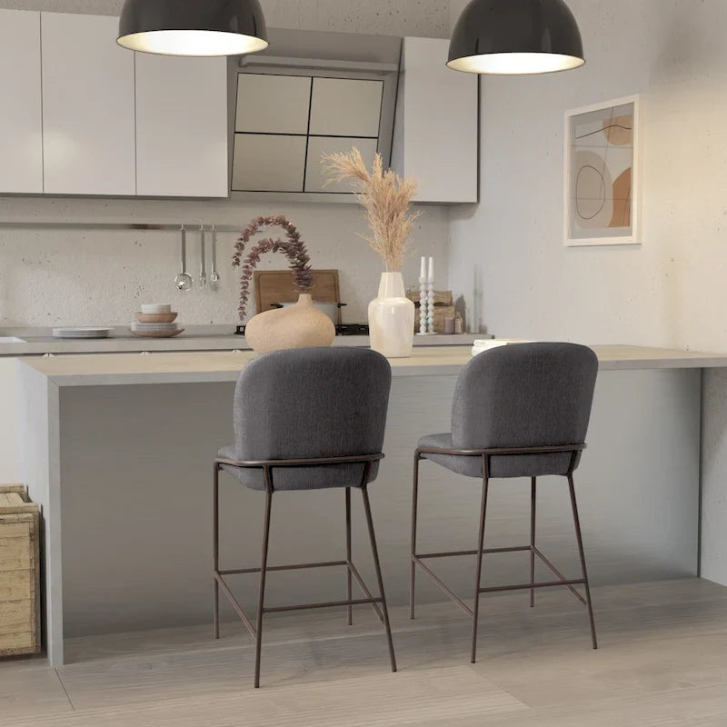 Sgabello da bar Blakeley 26 ad altezza bancone