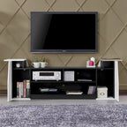 Consolle TV Tai Contemporary con 3 ripiani aperti da 71 pollici