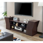 Consolle TV Tai Contemporary con 3 ripiani aperti da 71 pollici