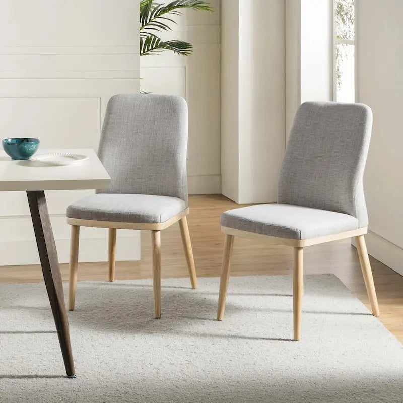 Sedia da Pranzo Imbottita Emilia in Stile Moderno di Metà Secolo