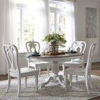 Tavolo con piedistallo 5 pezzi Magnolia Manor
