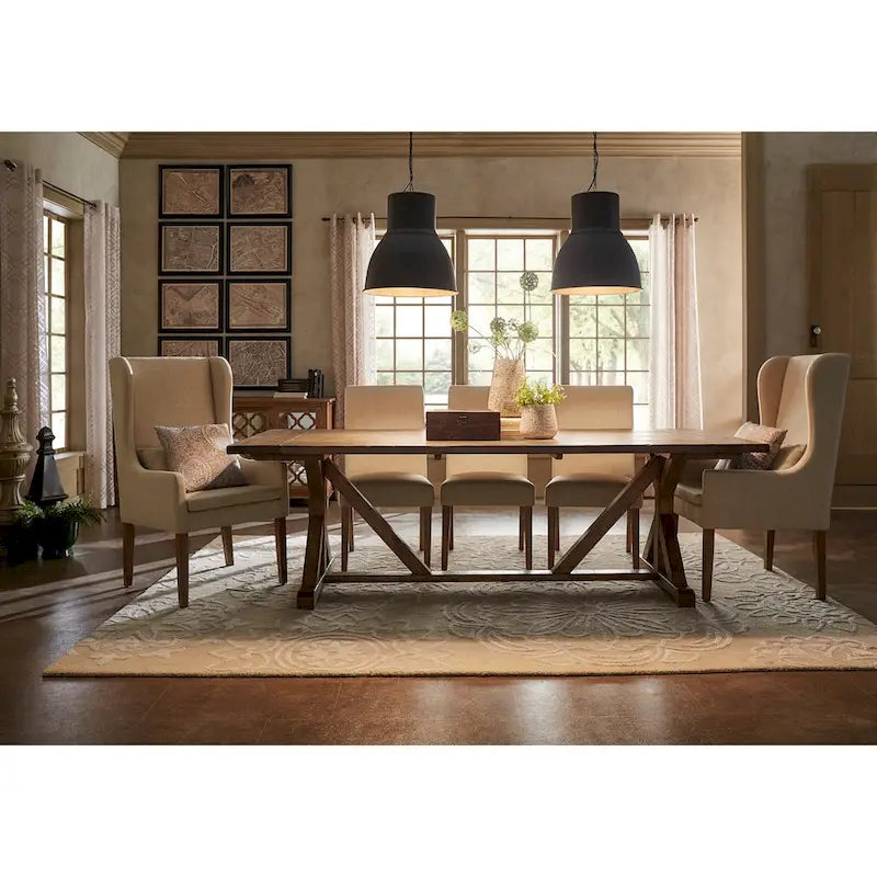 Sedia da pranzo Potomac Wingback