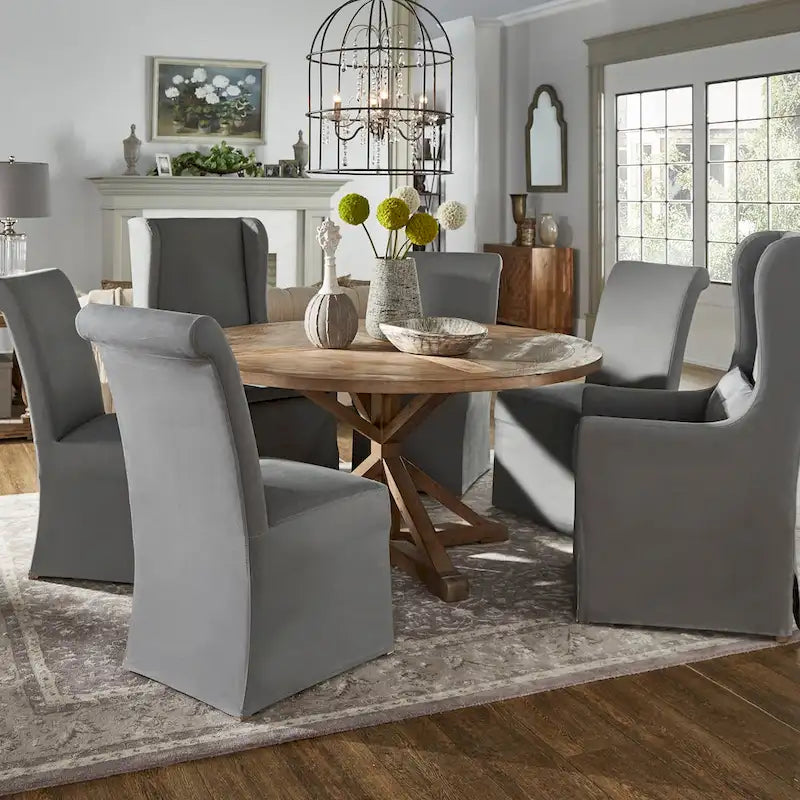 Sedia da pranzo Potomac Wingback