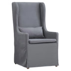 Sedia da pranzo Potomac Wingback