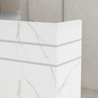 Banco di ricevimento 47.2L con cassetti con serratura