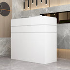 Banco di ricevimento 47.2L con cassetti con serratura