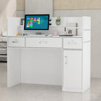 Banco di ricevimento 47.2L con cassetti con serratura