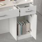 Banco di ricevimento 47.2L con cassetti con serratura