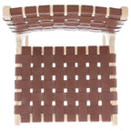 Sgabello da banco in vimini Nileema 27 pollici - 19,7 x 20,1 x 40,7