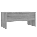 Tavolino da salotto con piano sollevabile, tavolino laterale d'appoggio, in legno ingegnerizzato - 40.2 x 19.9 x 18.3