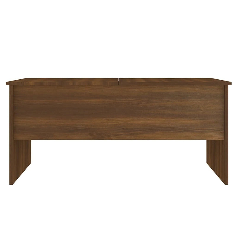Tavolino da salotto con piano sollevabile, tavolino laterale d'appoggio, in legno ingegnerizzato - 40.2 x 19.9 x 18.3