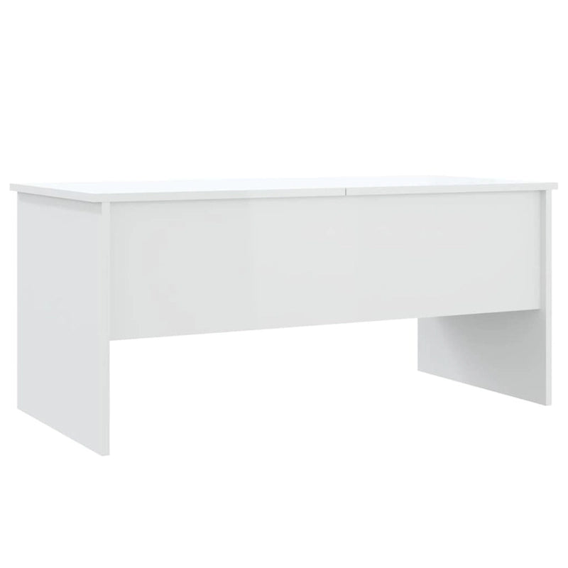 Tavolino da salotto con piano sollevabile, tavolino laterale d'appoggio, in legno ingegnerizzato - 40.2 x 19.9 x 18.3