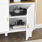 Credenza moderna, Mobile contenitore in legno con anta