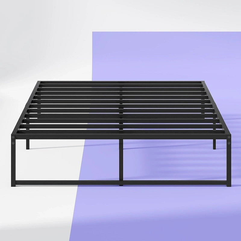 Struttura letto a piattaforma in metallo da 14 pollici Full Size, senza necessità di rete a molle