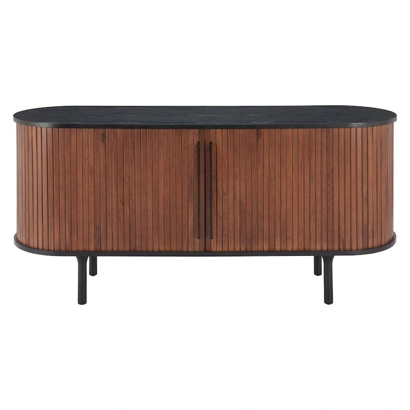 Koriana Credenza Nera e Noce