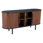 Koriana Credenza Nera e Noce