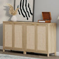 Madia in Rattan con 2 Ante - N/D