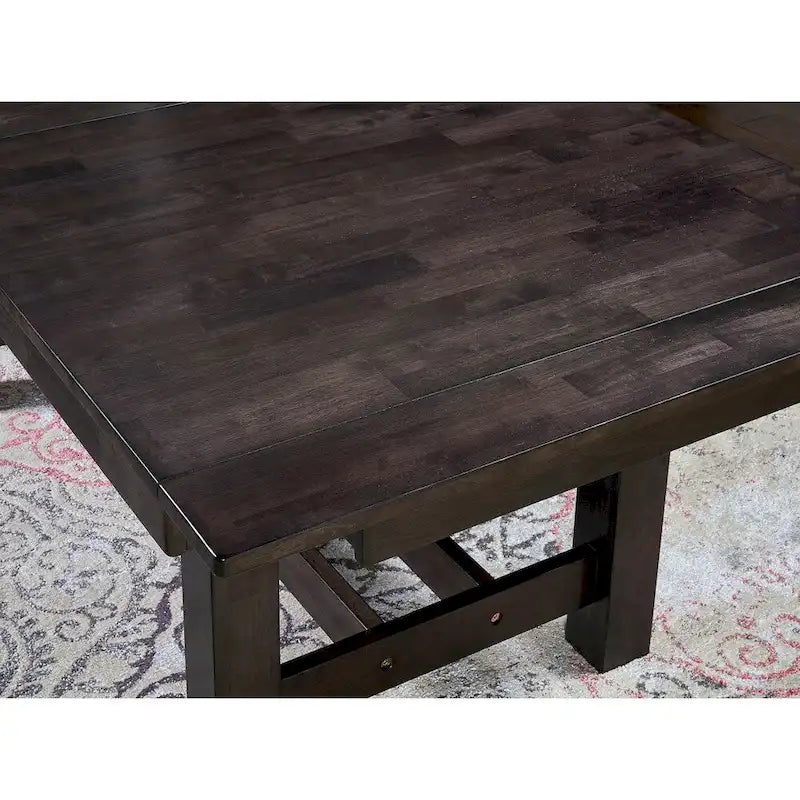 Collezione da pranzo North Mills in legno massello da 7 pezzi