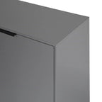 Madia da Credenza con Ante e Cassetti, Mobile da Buffet per Caffè in Legno, 3 Cassetti e 2 Ante, Mobile Contenitore