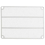 Scaffale a 3 Ripiani in Metallo per Conservazione, Dimensioni Standard, Bianco - 12