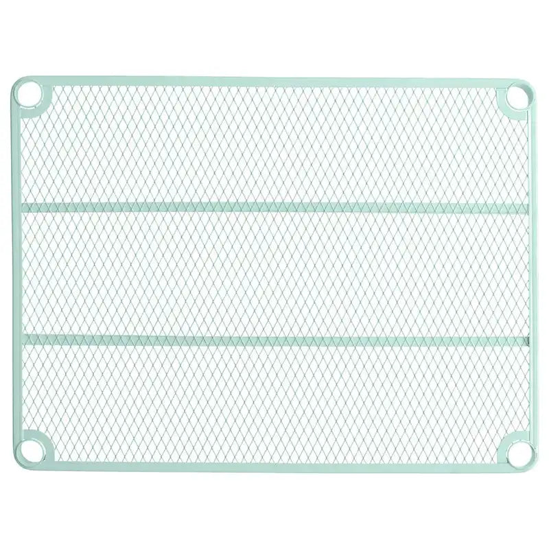 Scaffale a 3 Ripiani in Metallo per Conservazione, Dimensioni Standard, Bianco - 12