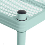 Scaffale a 3 Ripiani in Metallo per Conservazione, Dimensioni Standard, Bianco - 12